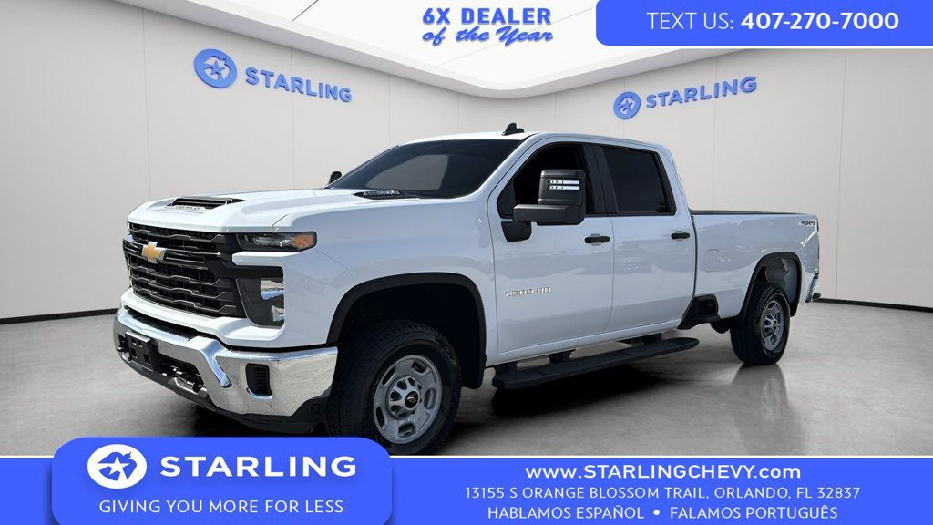 Used 2024 Chevrolet Silverado 2500 W/T w/ WT Convenience Package AWD/4WD image 1