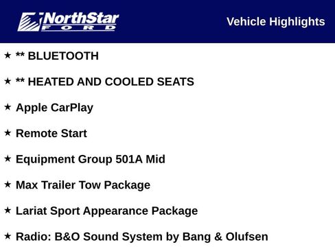Used 2022 Ford F150 Lariat w/ Max Trailer Tow Package AWD/4WD image 2