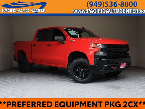 Used 2021 Chevrolet Silverado 1500 Custom Trail Boss w/ Safety Confidence Package AWD/4WD image 1