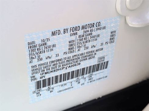 New 2026 Ford Explorer Active image 37