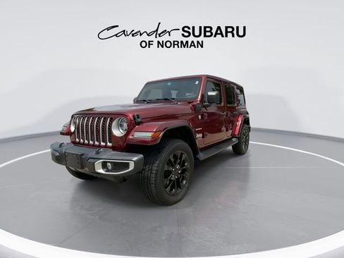 Used 2021 Jeep Wrangler Unlimited Sahara w/ Cold Weather Group AWD/4WD image 4