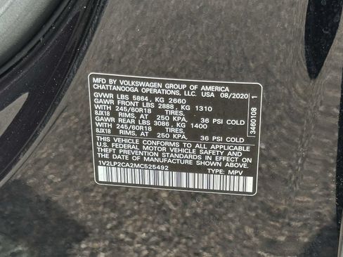 Used 2021 Volkswagen Atlas SE AWD/4WD image 27