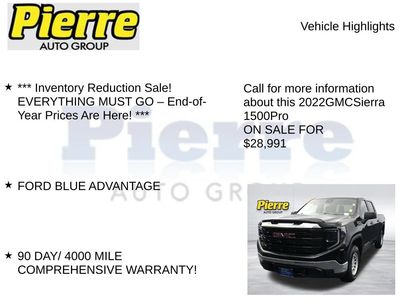 Used 2022 GMC Sierra 1500 Pro