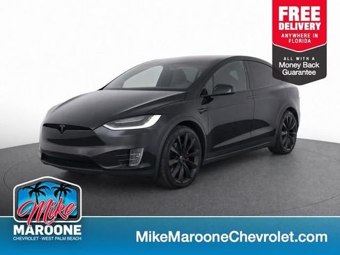 Used 2019 Tesla Model X Long Range AWD/4WD image 1