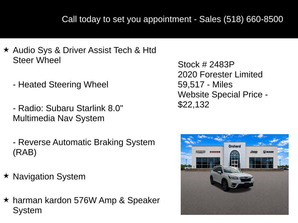 Used 2020 Subaru Forester Limited AWD/4WD image 5