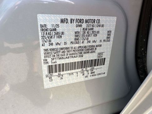 Certified 2026 Ford Maverick XLT AWD/4WD image 33