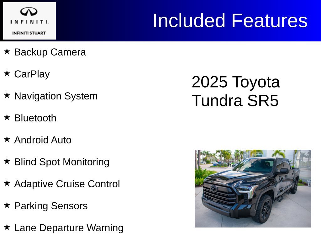 Used 2025 Toyota Tundra SR5 AWD/4WD image 2