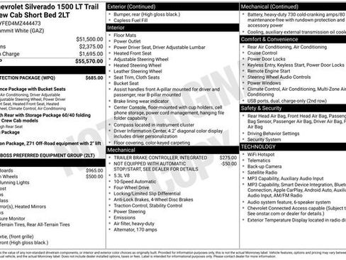 Used 2021 Chevrolet Silverado 1500 LT Trail Boss w/ Bed Protection Package image 3