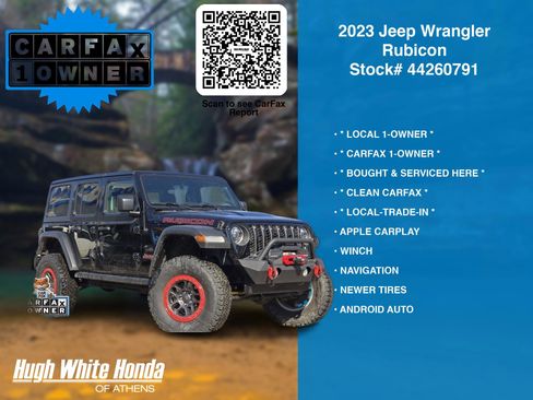 Used 2023 Jeep Wrangler Unlimited Rubicon w/ Xtreme 35 Tire Package image 7