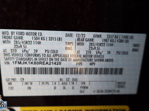 Used 2024 Ford Expedition Max Limited RWD image 34