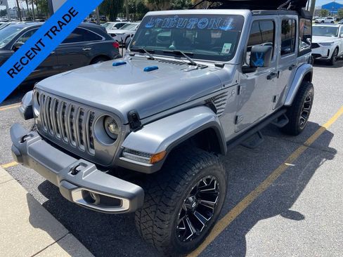 Used 2020 Jeep Wrangler Unlimited Sahara AWD/4WD image 1
