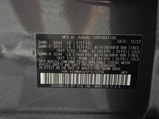 Certified 2023 Subaru Ascent 8-Passenger AWD/4WD image 10