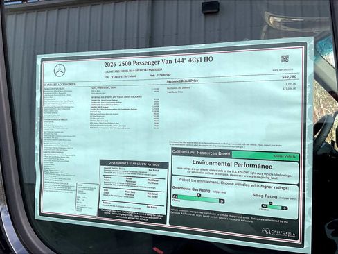 New 2025 Mercedes-Benz Sprinter 2500 image 17