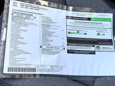 New 2026 RAM ProMaster 2500 w/ Safety Group image 19