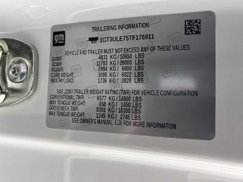 New 2026 GMC Sierra 2500 Pro w/ 1SA Pro Safety Plus Package AWD/4WD image 48