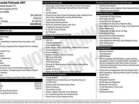 Used 2024 Hyundai Palisade XRT FWD image 7