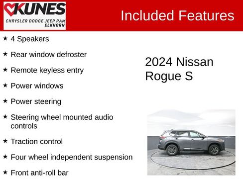 Used 2024 Nissan Rogue S image 4