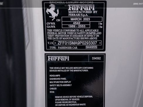 Used 2023 Ferrari 296 GTS image 49