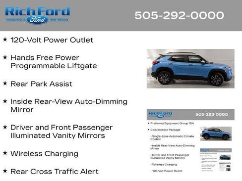 Used 2025 Chevrolet TrailBlazer ACTIV w/ Convenience Package AWD/4WD image 36