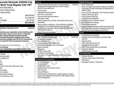 New 2025 Chevrolet Silverado 3500 W/T w/ WT Convenience Package AWD/4WD image 2