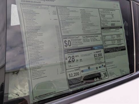 New 2026 BMW X2 xDrive28i w/ Technology Package image 19