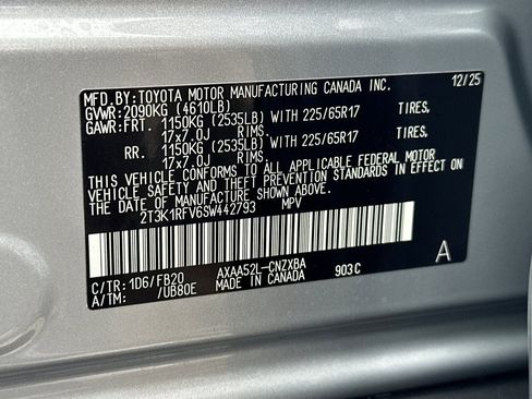 New 2025 Toyota RAV4 LE image 34