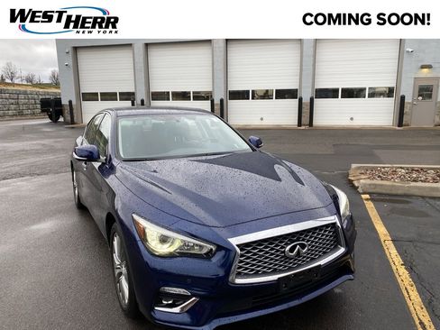 Used 2023 INFINITI Q50 Luxe w/ Cargo Package image 1