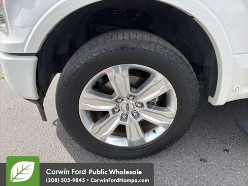 Used 2018 Ford F150 Platinum w/ Technology Package AWD/4WD image 9