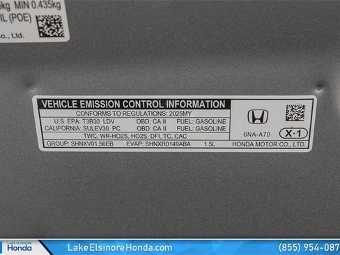 Certified 2025 Honda Accord SE image 31