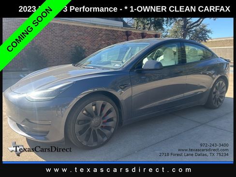 Used 2023 Tesla Model 3 Performance image 1