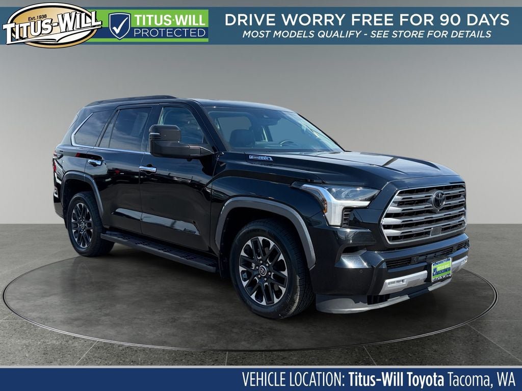 Used 2023 Toyota Sequoia Limited w/ Tow Technology Package AWD/4WD image 1