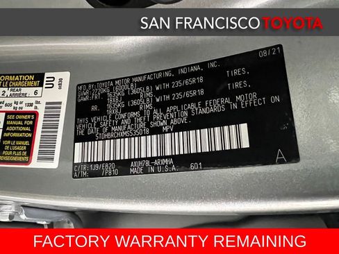 Used 2021 Toyota Highlander XLE AWD/4WD image 41