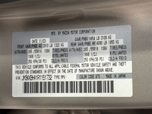 Used 2024 MAZDA CX-90 Plug-In Hybrid w/ Preferred image 28