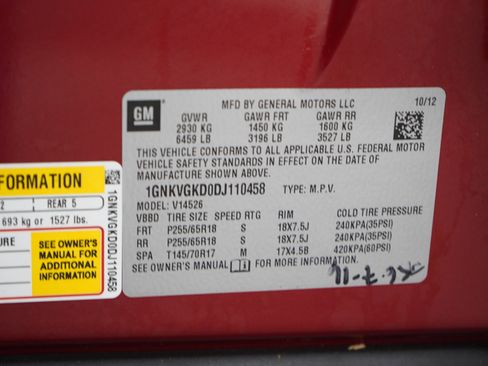 Used 2013 Chevrolet Traverse LT AWD/4WD image 28