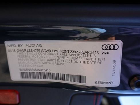 Used 2018 Audi A4 2.0T Premium Plus w/ Premium Plus Package image 29