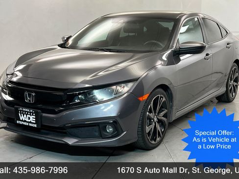 Used 2021 Honda Civic Sport image 1