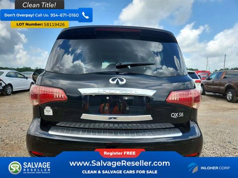 Used 2012 INFINITI QX56 2WD w/ Theater Pkg image 8