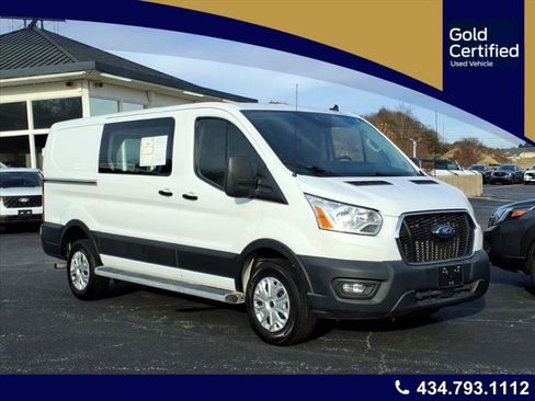 Certified 2021 Ford Transit 250 Low Roof w/ Exterior Upgrade Package image 1