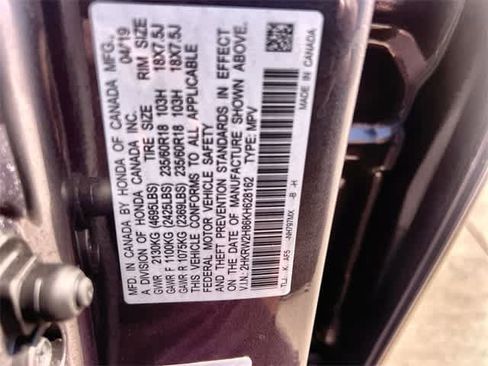 Certified 2019 Honda CR-V EX-L image 22