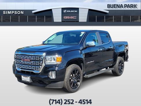 Used 2022 GMC Canyon Denali w/ Denali Black Edition Package AWD/4WD image 4