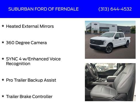 Used 2022 Ford F150 Lightning Pro w/ Tow Technology Package image 13