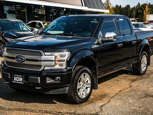 Used 2018 Ford F150 Platinum w/ Technology Package AWD/4WD image 4
