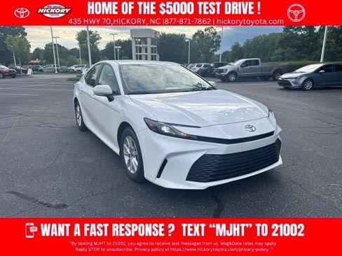 Used 2025 Toyota Camry LE FWD image 1