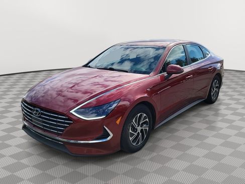 Used 2023 Hyundai Sonata Blue w/ Cargo Package image 1