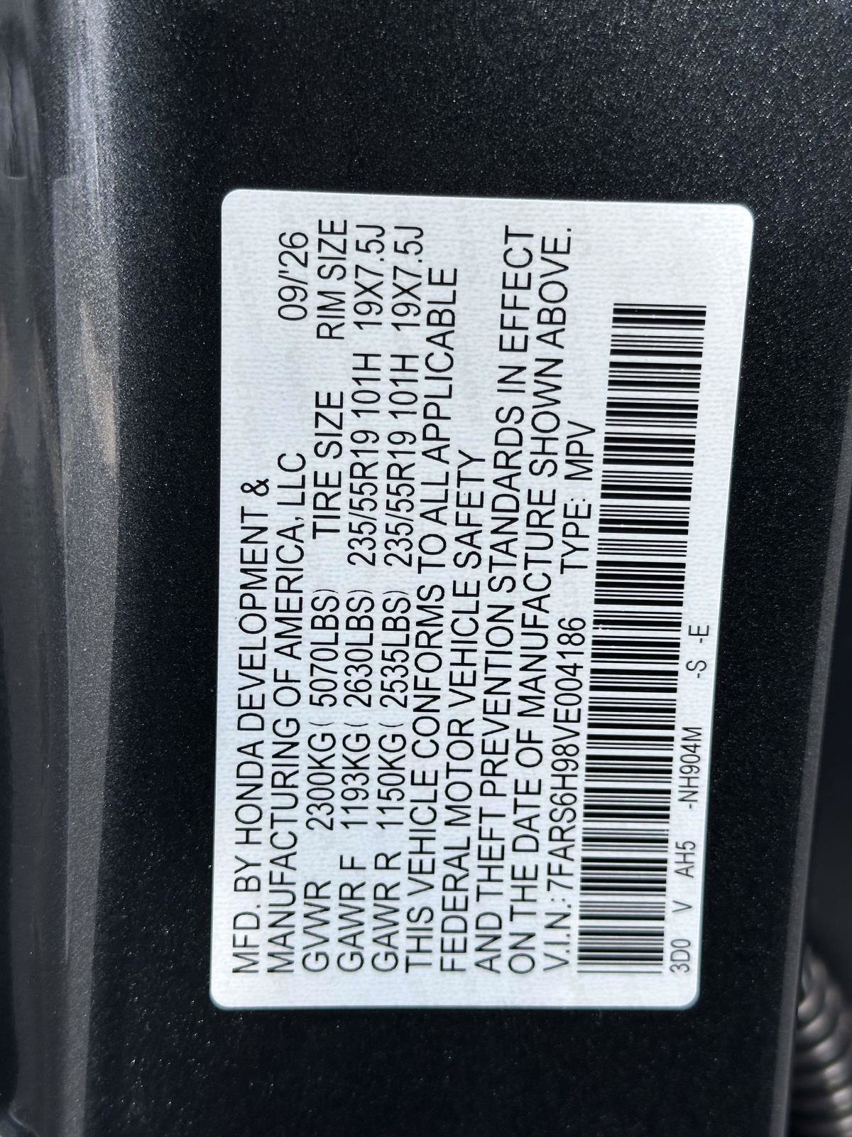 New 2027 Honda CR-V Sport Touring image 30