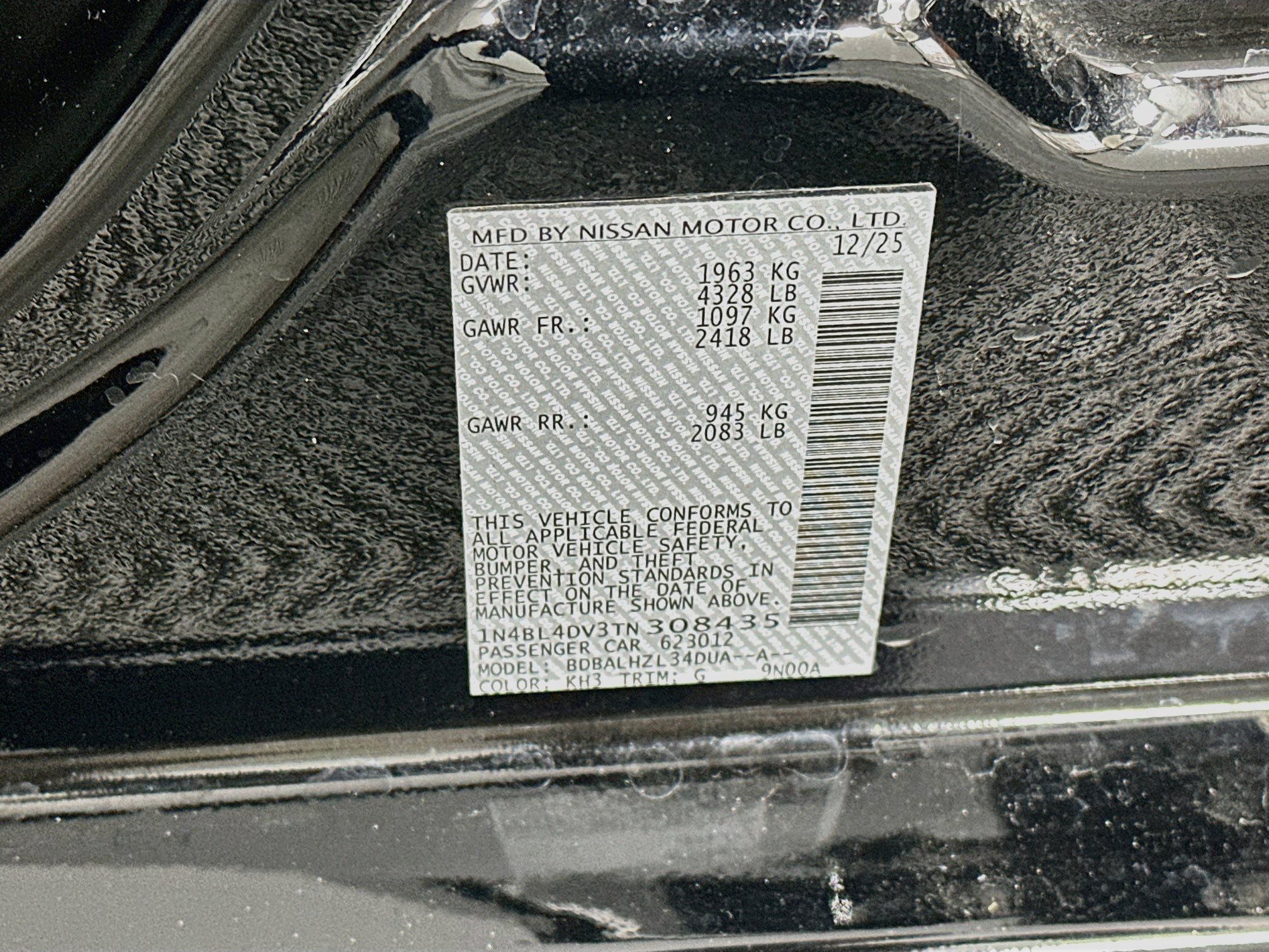 Used 2026 Nissan Altima 2.5 SV FWD image 12
