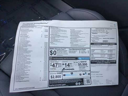 New 2026 BMW M5 w/ Carbon Package AWD/4WD image 18
