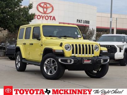 Used 2022 Jeep Wrangler Unlimited Sahara w/ LED Lighting Group