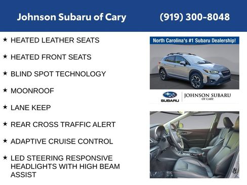 Used 2023 Subaru Crosstrek 2.5i Limited w/ Moonroof Package AWD/4WD image 6