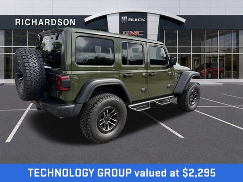 Used 2024 Jeep Wrangler Unlimited Rubicon w/ XTREMEE 35" Tire Package AWD/4WD image 5